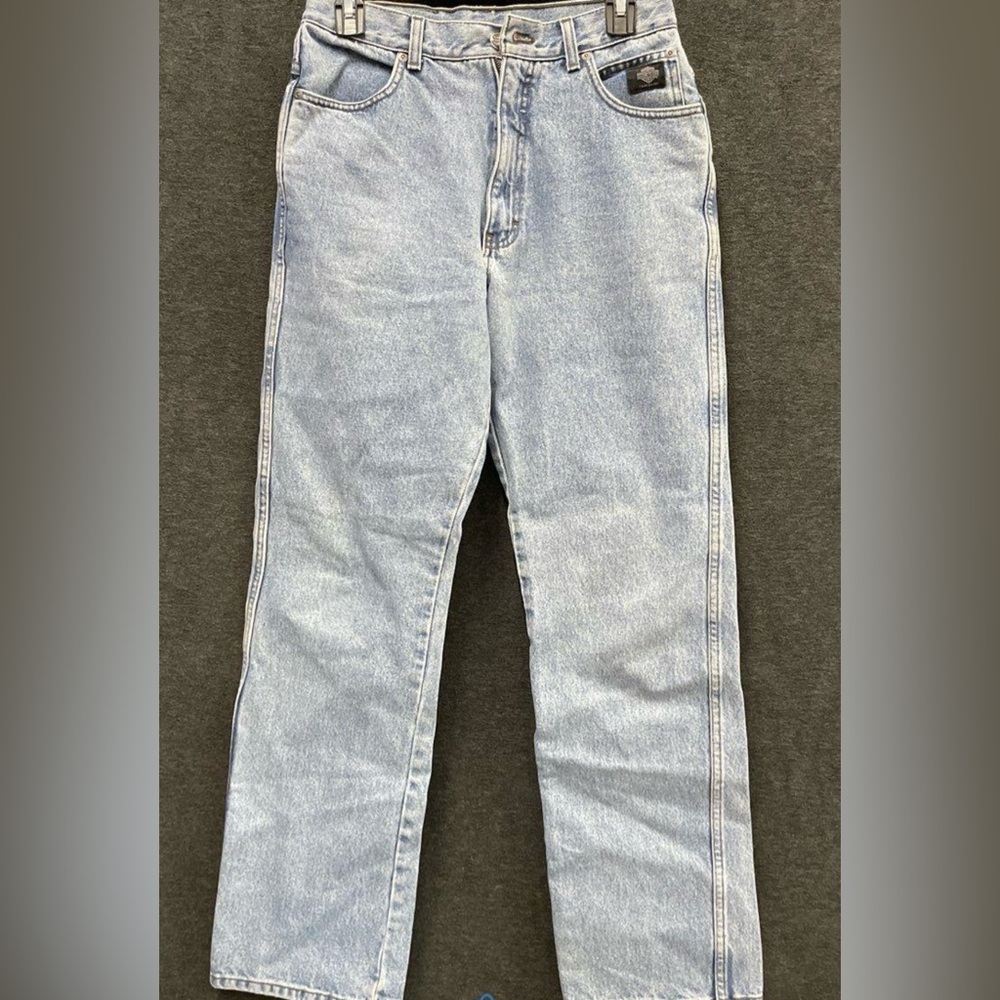 Harley-Davidson Light Blue Boot Cut Jeans